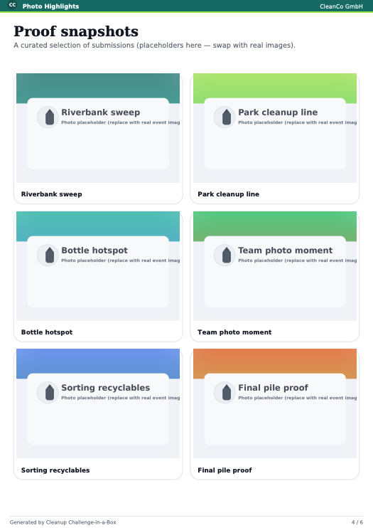 Report preview proof